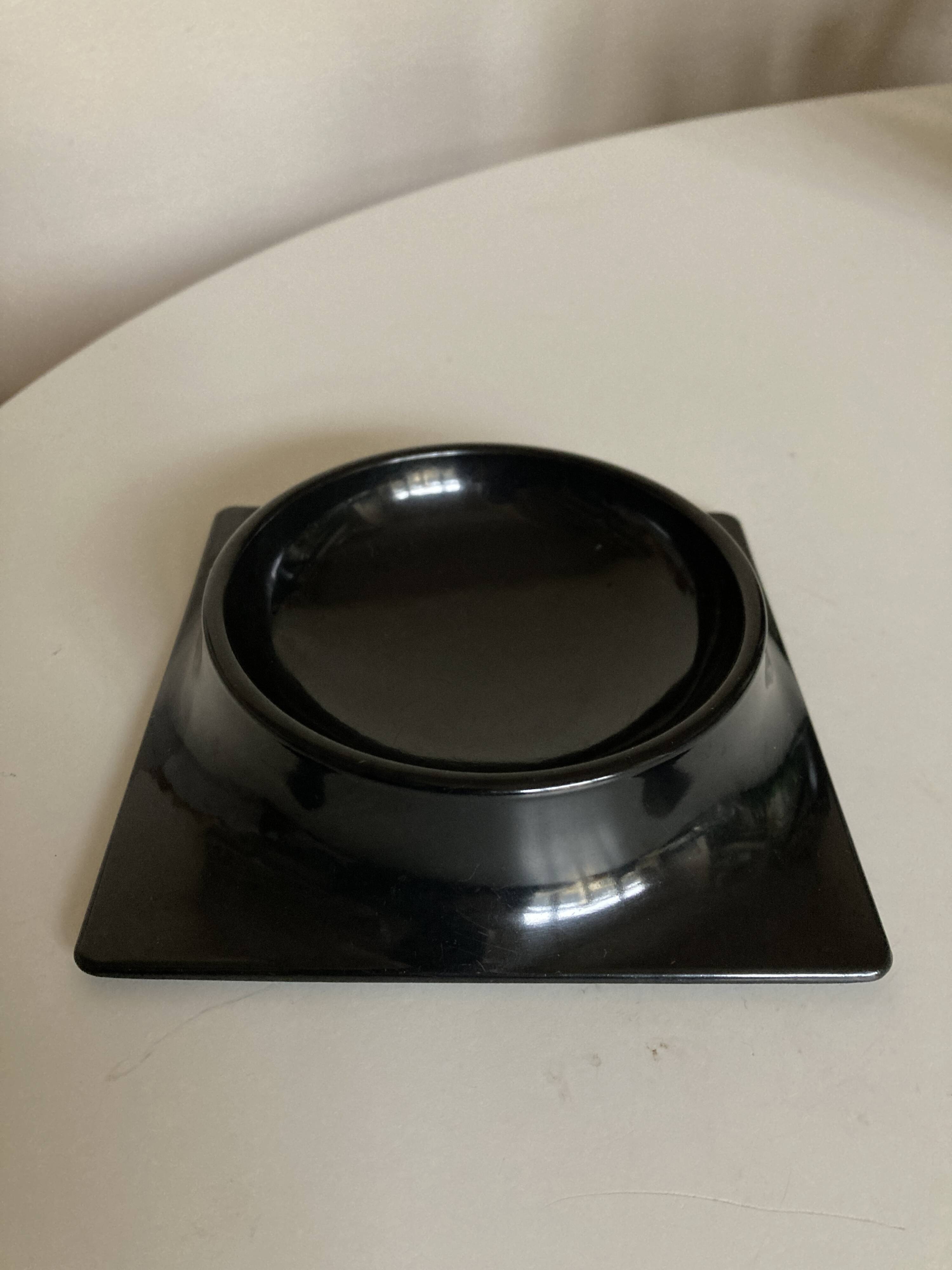 Bakelite pocket tray Italian design space age 1970