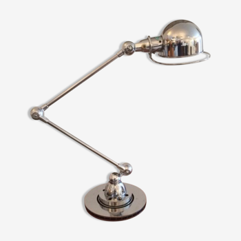 Lampe Jielde 2 bras polie miroir Jean-Louis Domecq-1950