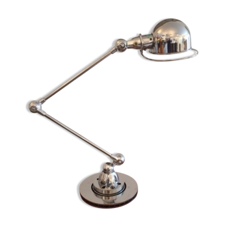 LampJieldé 2 arm polished mirror Jean-Louis Domecq 1950