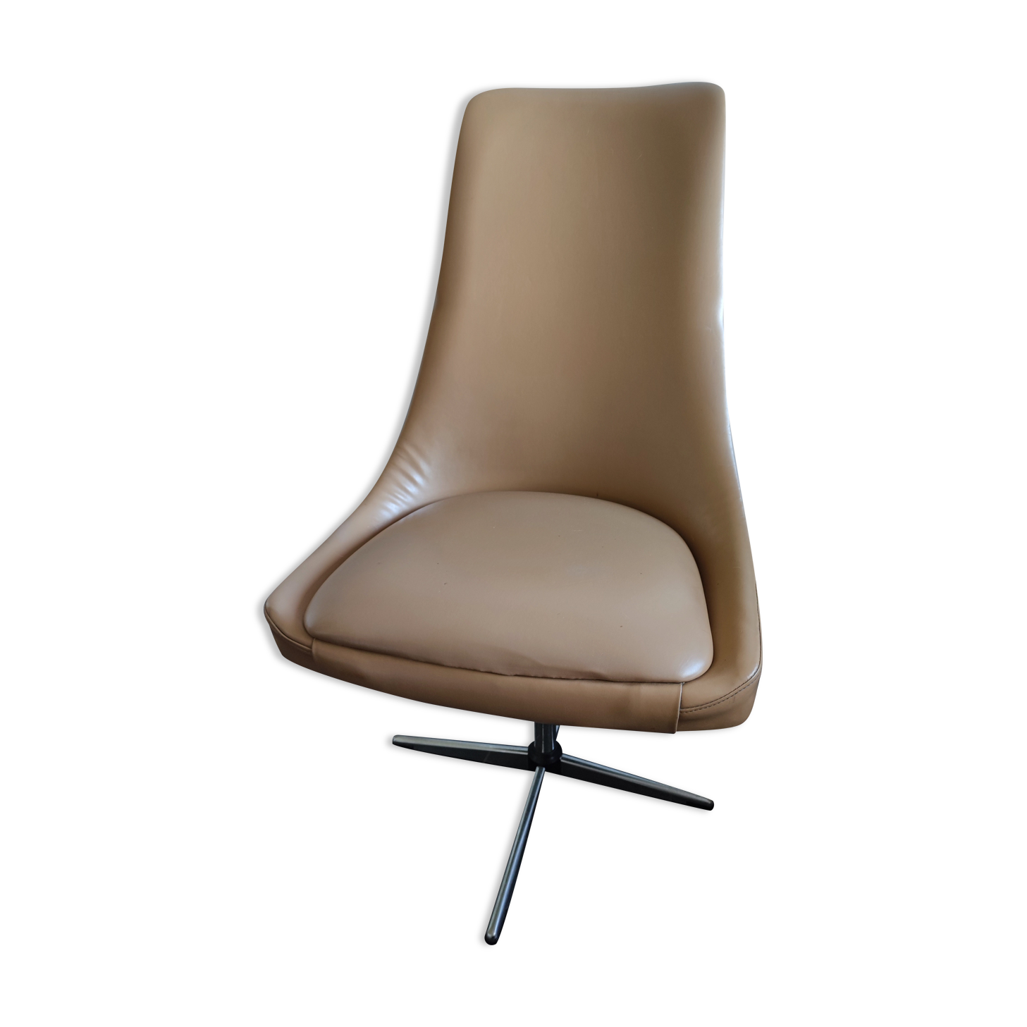Light brown skai chair