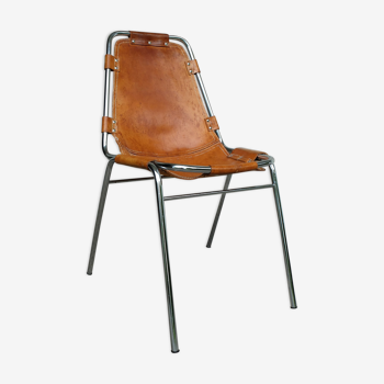 Vintage chair Les Arcs in leather, edited by Dal Vera
