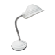 White articulated lamp with metal arm