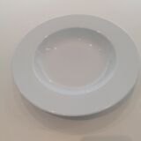 Set of 11 hollow porcelain plates