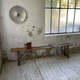Banc chêne XXL XIXème 280cm