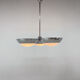 Rare Chrome-Plated Functionalist Chandelier by Zukov, 1940s