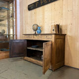 Sideboard in raw chestnut