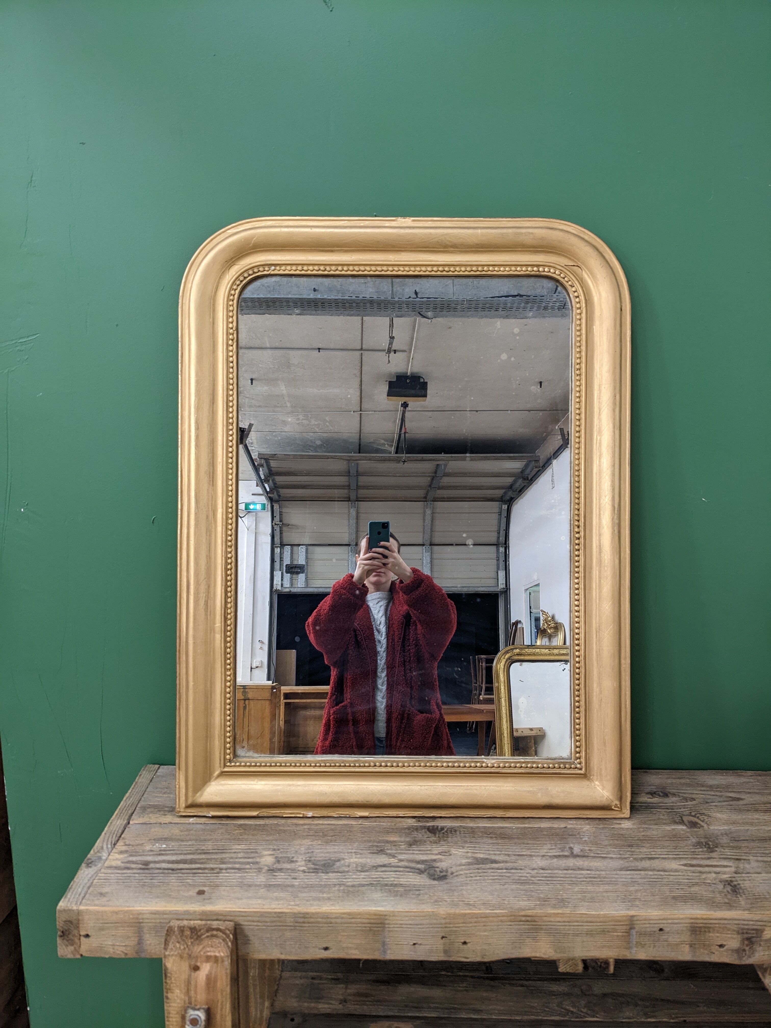 Antique mirror 75x100cm
