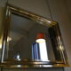 Brass mirror from the 1970's - 72cm x 86cm