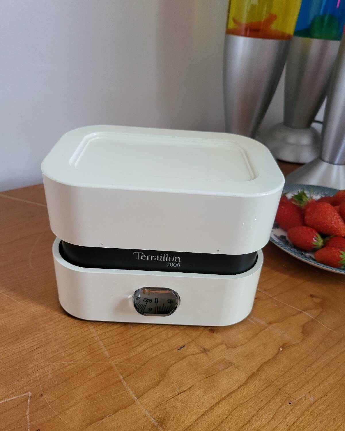 Terraillon 2000 Vintage White Kitchen Scale