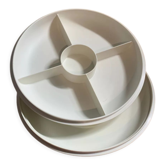 Plat Tupperware compartimenté