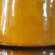 Vintage glazed terracotta pitcher
