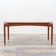 Large Scandinavian coffee table in teak from the 1960s.