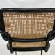 Cesca chair B64 with armrests by Marcel Breuer Design in black