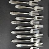 12 Dessert Forks – Goldsmith Paul François Guillaumot
