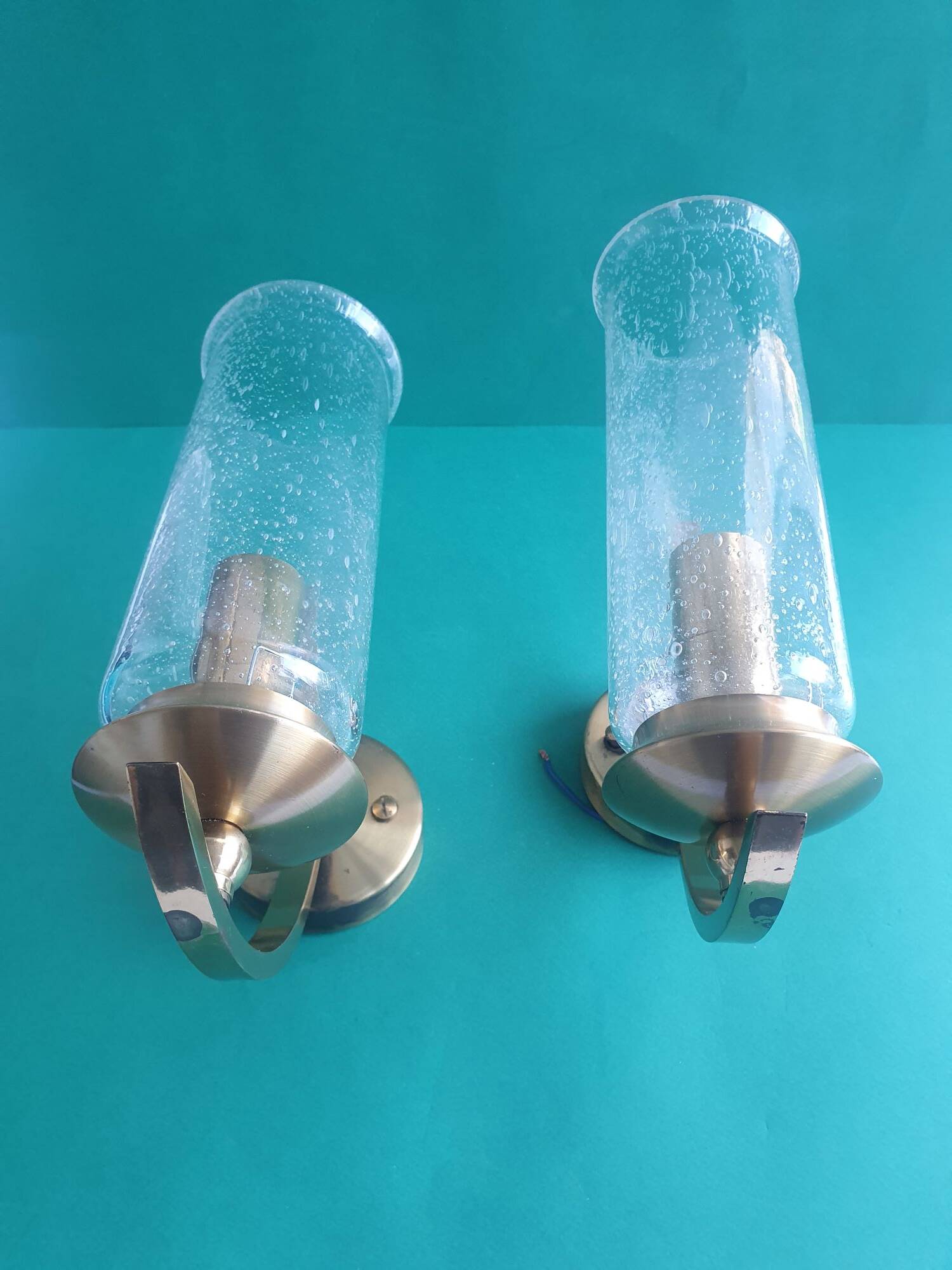 Pair of vintage wall sconces