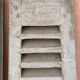 Set of 2 large old louvered shutters