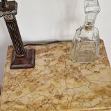 Low furniture marquetry style louis XVI