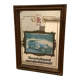 Miroir illustration rolls royce ancienne voiture