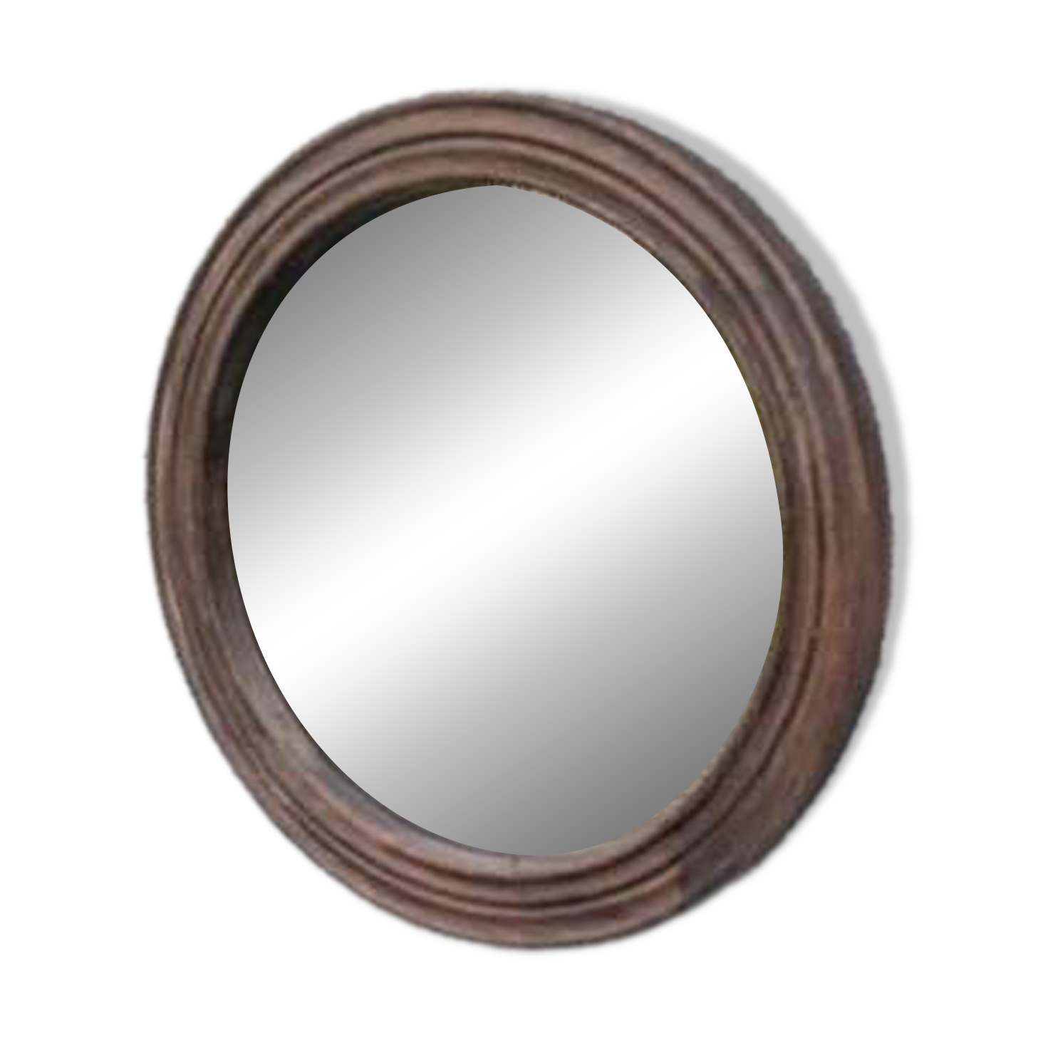 Small round mirror