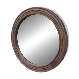 Small round mirror