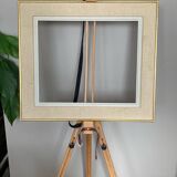 Frame in gilded wood and canvas 1950s/60s
