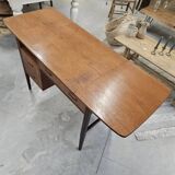 Vintage Danish teak drop-leaf desk 1960