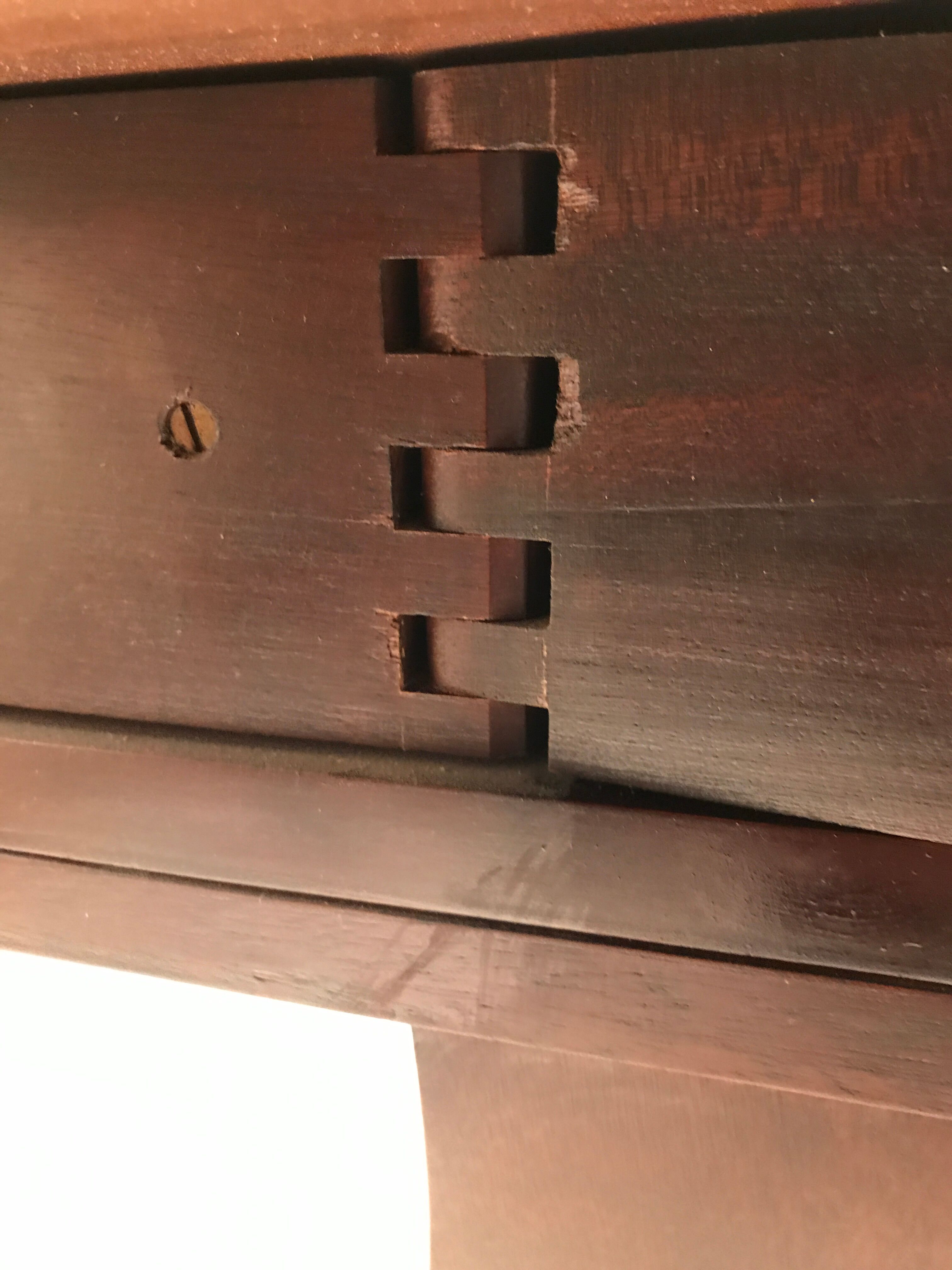 Wooden lyre english style desk