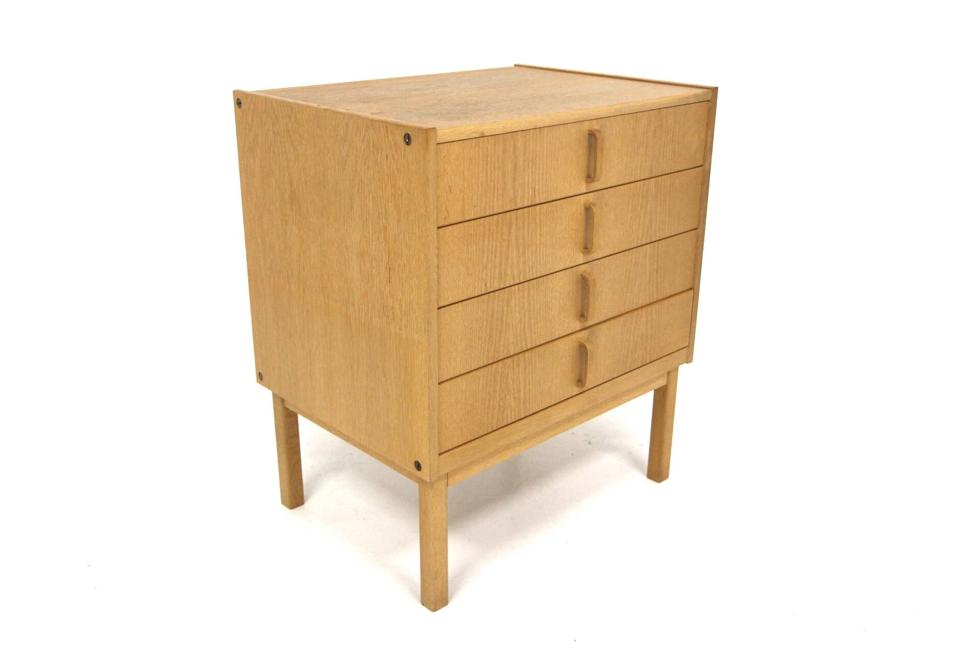 Scandinavian oak chest of drawers, Bertil Fridhagen, Bodafors, Sweden, 1960