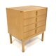 Scandinavian oak chest of drawers, Bertil Fridhagen, Bodafors, Sweden, 1960
