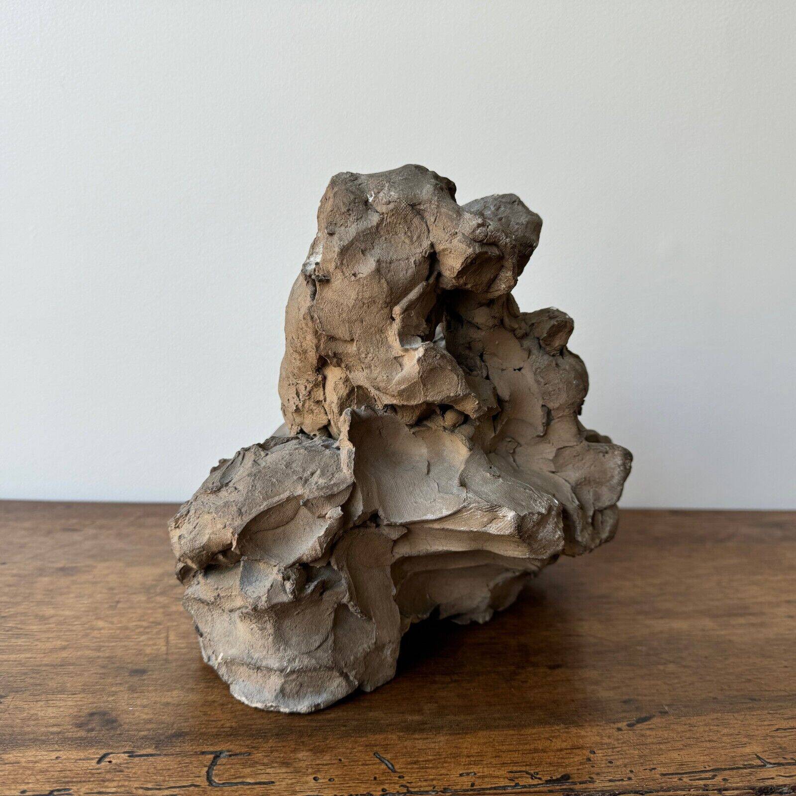 Workshop plaster cast by Ch. Filleul, child embracing a naked woman, 20th century