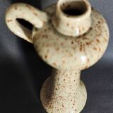 Speckled ceramic soliflore vase, 20th century