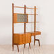 Scandinavian free standing shelving system Ergo wall unit by John Texmon and Einar Blindheim, 60s