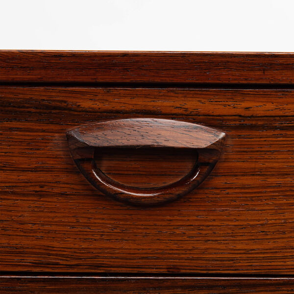 Commode en palissandre de design danois par Kai Kristiansen, années 1960