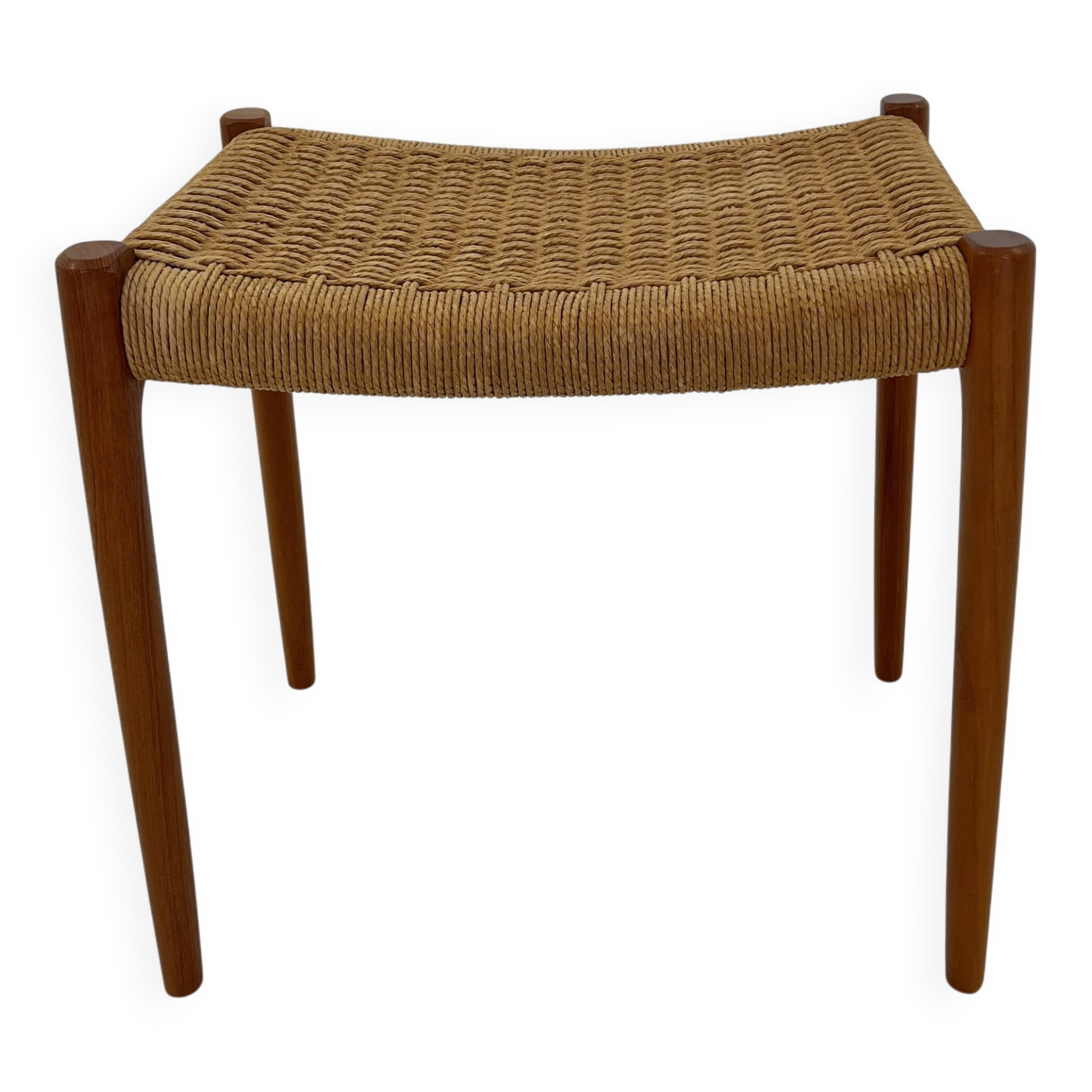 Danish Model 80 Stool in Teak by Niels O Møller for J.L. Møller