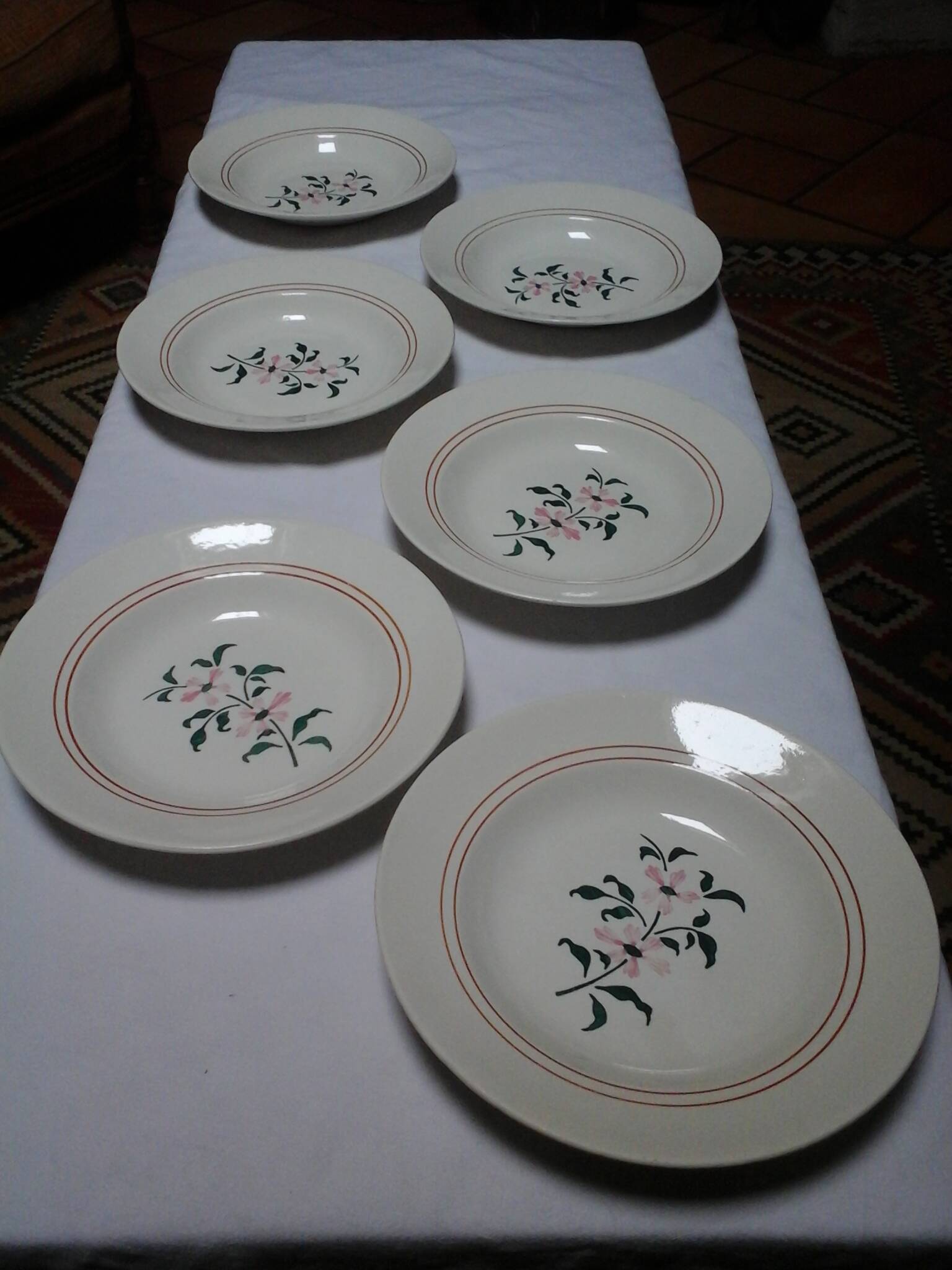 6 deep plates Alpes / Givors