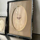 Pair of English Antique Metal Picture Frames in 2 different sizes