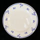 6 assiettes plates en faience de digoin sarreguemines petite fleur bleu