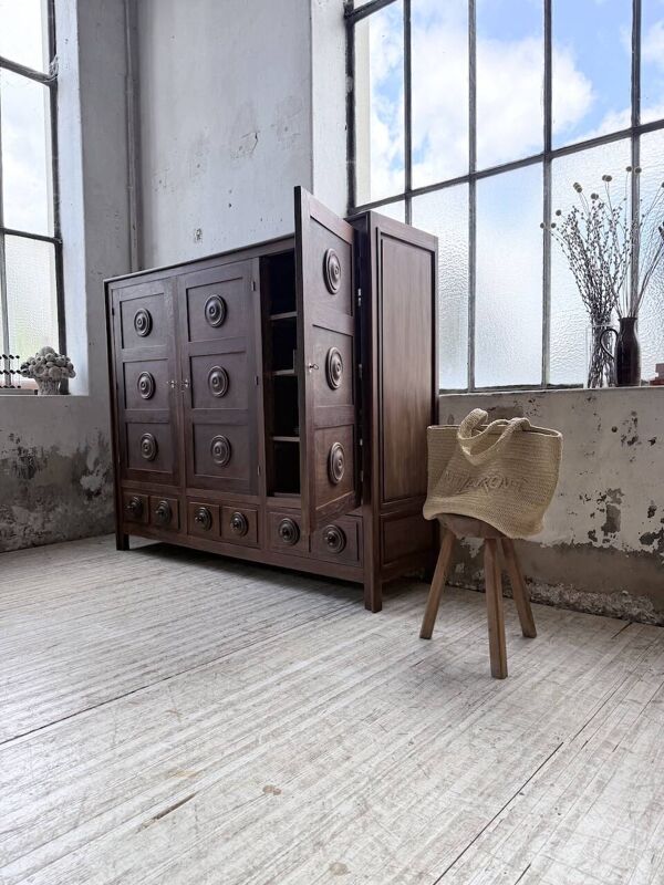 Armoire chêne « basque » dudouyt
