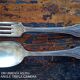 4 vintage silver metal cutlery - 209 grams