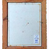Tableau signé GASSMANN (Bernard, 1942) – HSP - Vieillard portant un enfant