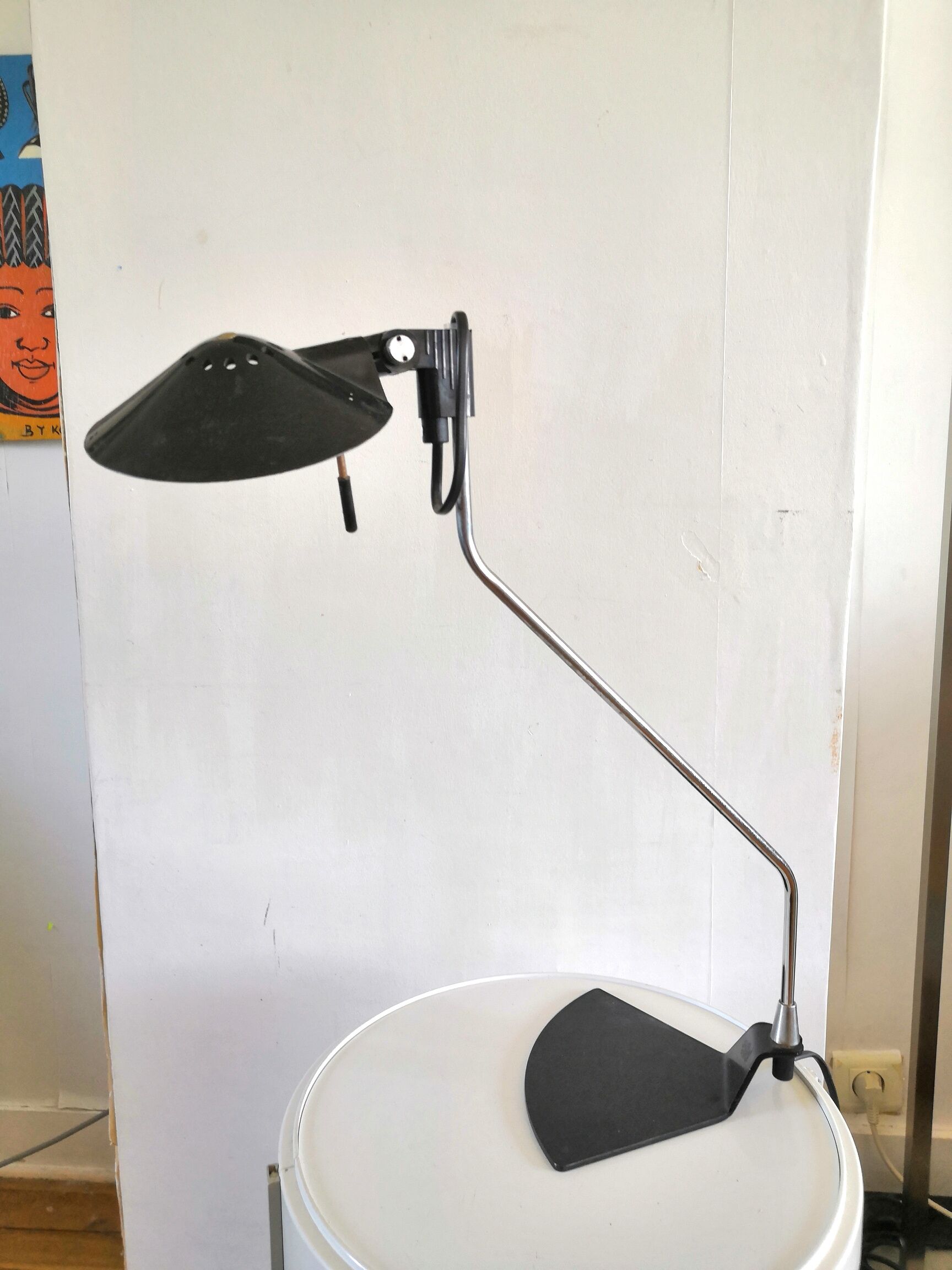 Freeform lamp Aluminor vintage design 70s- 80s