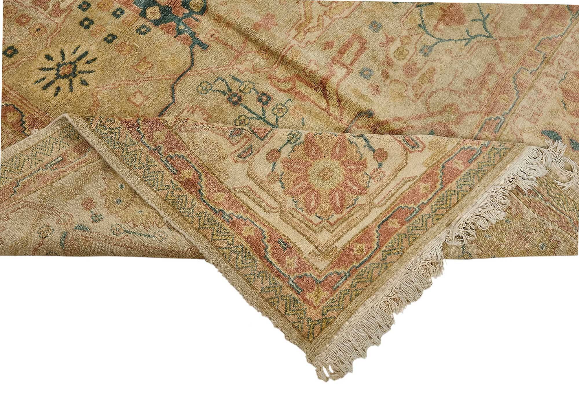 Tapis Oushak en laine noué à la main, 270 cm x 370 cm