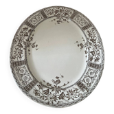 Large Serving Dish Wedgwood Venetia Terre de Fer England XIX