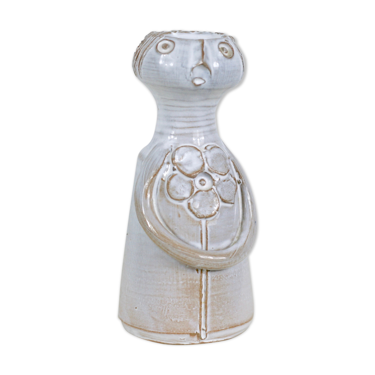 Anthropomorphic vase by Dominique Pouchain, ceramics, France, post-2000