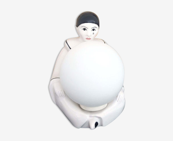 Lampe céramique Pierrot