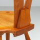 Set of four Scandinavian dining chairs in oak Denmark 1960