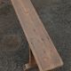 Antique pine farmhouse bench, 200 cm