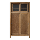 Armoire vintage à portes coulissantes (rénovée)