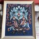 Vintage Framed Wall Tapestry