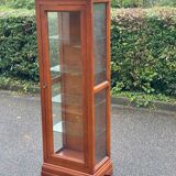 Vintage Louis Philippe solid wood display cabinet 180